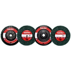 A group of Scotch-Brite Clean and Strip XT Pro Extra Cut Discs